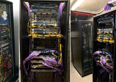 Communications Rack Relocation